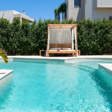 Villa Excelencia New With Artistic Pool & Sea View Asgourou