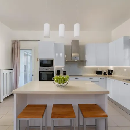 빌라 Excelencia New With Artistic Pool & Sea View Asgourou
