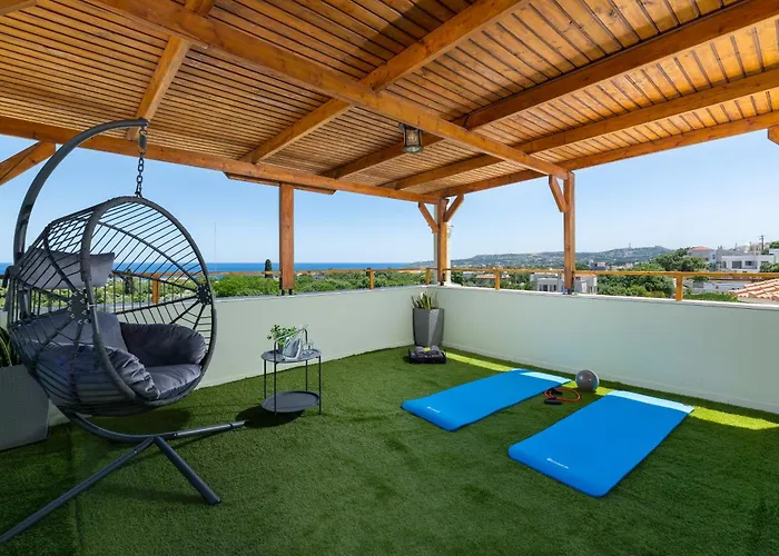 Excelencia New With Artistic Pool & Sea View فيلة Asgourou