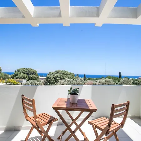 Excelencia New With Artistic Pool & Sea View Asgourou