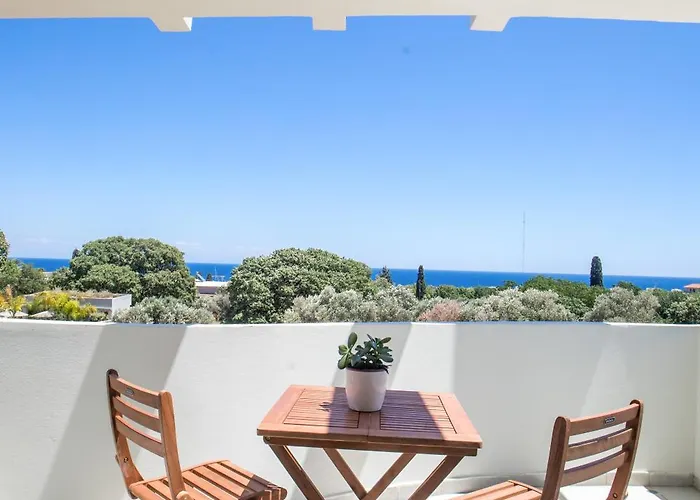 Excelencia New With Artistic Pool & Sea View Asgourou