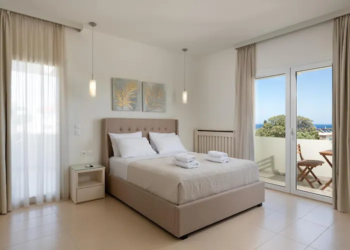 Excelencia New With Artistic Pool & Sea View 빌라 Asgourou